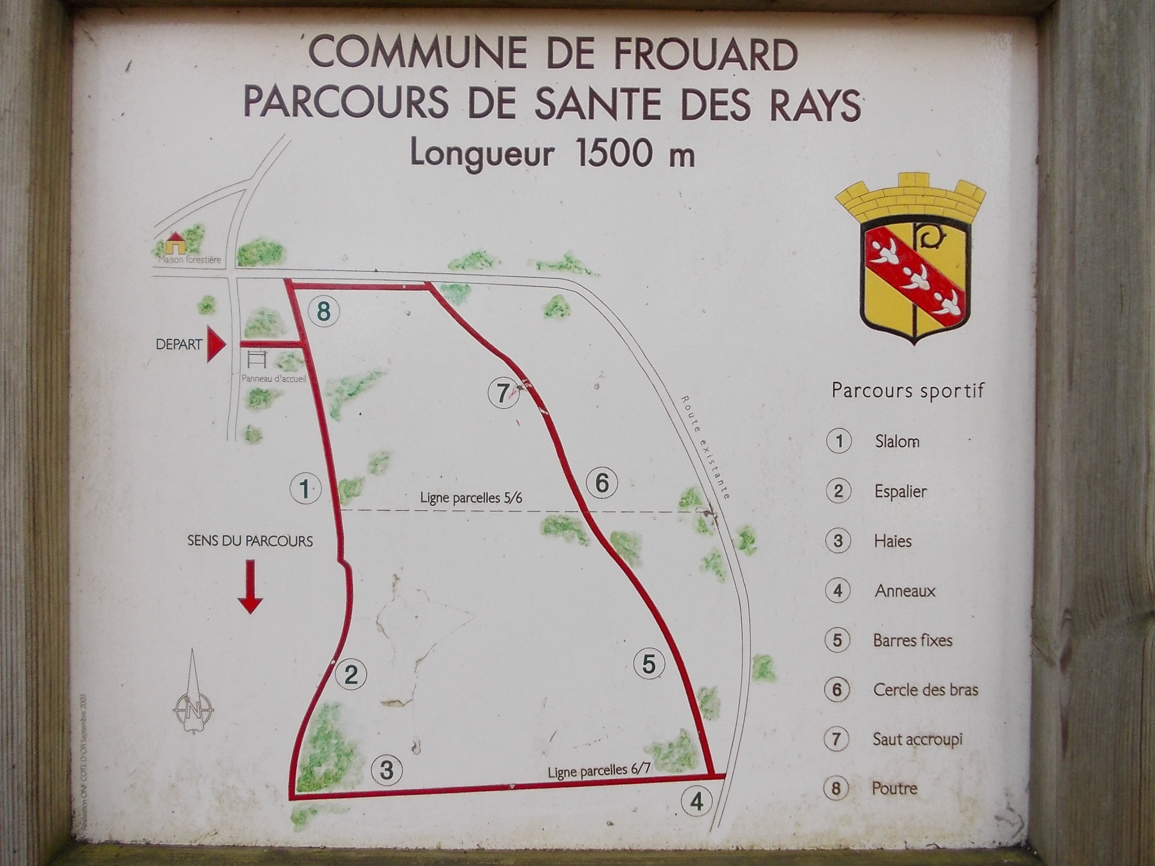 Parcours de santé des Rays